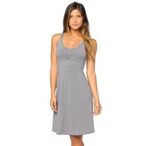 PrAna Striped Rebecca Dress Womens Sz S